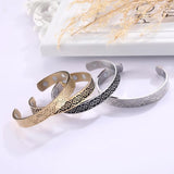 Skyrim Men's Stainless Steel Magnetic Cuff Bracelet