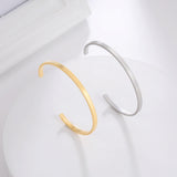 Skyrim Geometric Cuff Bracelet Stainless Steel Bangle