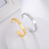 Skyrim Stainless Steel Cuff Bracelet Women