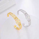Skyrim Stainless Steel Sun Cuff Bracelet Open Bangle Bohemian Jewelry Gift