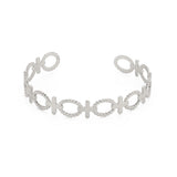 Skyrim Oval Cross Geometric Cuff Bracelet Stainless Steel Bangle