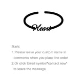 Skyrim Double Name Rings Stainless Steel Family Couple Ri
