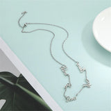 Skyrim Personalized Name Necklace Stainless Steel