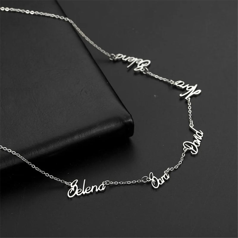 Skyrim Personalized Name Necklace Stainless Steel