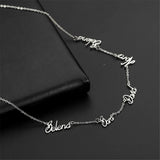 Skyrim Personalized Name Necklace Stainless Steel