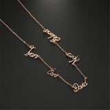 Skyrim Personalized Name Necklace Stainless Steel