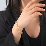 Skyrim Stainless Steel Cuff Bracelet for Women