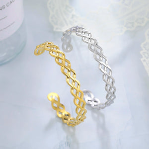 Skyrim Stainless Steel Cuff Bracelet for Women