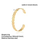Skyrim Stainless Steel Cuff Bracelet for Women