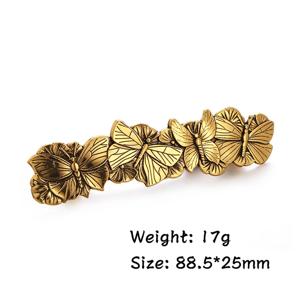 Skyrim Butterfly Hair Clip Bride Tiara Hairpin Hair Accessories for Women