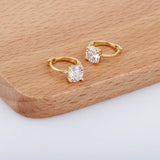 S925 Zircon Ear Earrings Wild Mini Petite Earrings