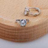 S925 Zircon Ear Earrings Wild Mini Petite Earrings