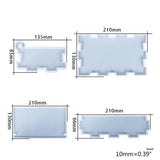 Silicone Casting Mold for Slide Box Dominos