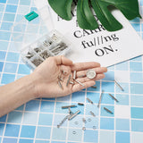 DIY Jewelry Making Findings Kit with Clasp Buckles, Tubes, Chains, Rings