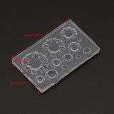 Silicone UV Resin Mold Sunflower Earrings Pendant Bracelets