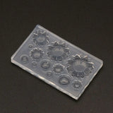 Silicone UV Resin Mold Sunflower Earrings Pendant Bracelets