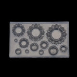 Silicone UV Resin Mold Sunflower Earrings Pendant Bracelets