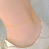 CZ 925 Sterling Silver Chain Charm Anklet For Women Girls