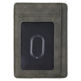 RFID Blocking Leather Wallet Card Holder for Men Women
