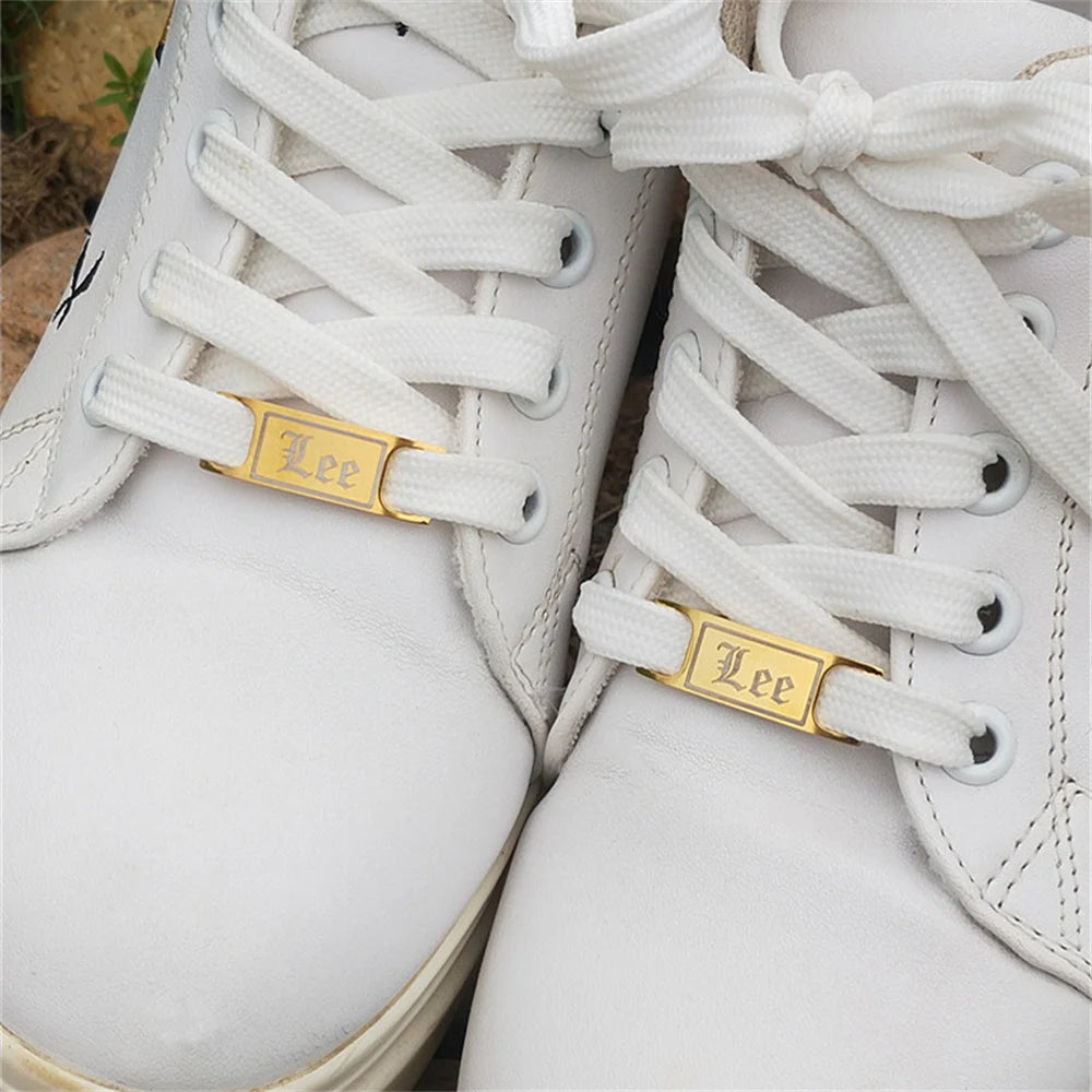Kpop Name Stainless Steel Shoe-buckle