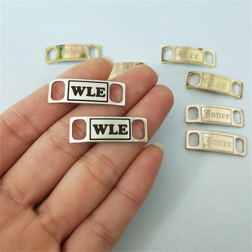 Kpop Name Stainless Steel Shoe-buckle