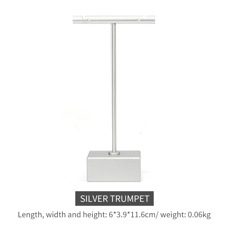 Metal Earring T-shaped Jewelry Display Stand