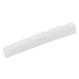 Slotted Curved Bone Bass Nut for 4 Strings Precision Jazz Bass, 4.2x3.2x4.6/4.6mm