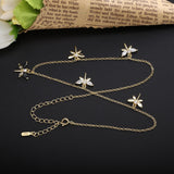 SloveCabin Sterling Silver Dargonfly Choker Necklace