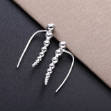 925 Silver Stud Earring Rock Punk Party Jewelry