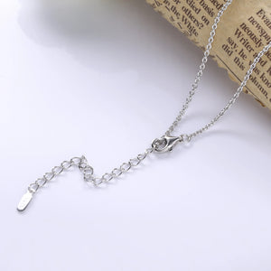 925 Sterling Silver Beads Pendant Necklace European Party Gift Jewelry