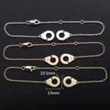 925 Sterling Silver Handcuff Bracelets For Women Fine Jewelry