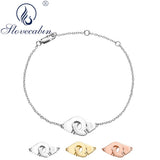 925 Sterling Silver Handcuff Bracelets For Women Fine Jewelry