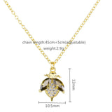 925 Silver Chain Necklace with CZ for Women