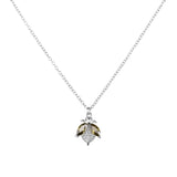 925 Silver Chain Necklace with CZ for Women