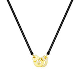 925 Silver Handcuffs Women Menottes Necklace Choker Jewelry