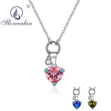 925 Silver Birthstone Adjustable Turquoise Necklace For Women