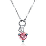 925 Silver Birthstone Adjustable Turquoise Necklace For Women