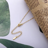 925 Silver Pin Pendant Necklace Plain Rock Punk Lady Party Statement Jewelry