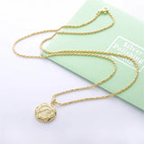 925 Silver Lucky Pendant Long Chain Necklace Jewelry Gift