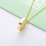 925 Silver Smile CZ Eye Pendant Necklace Lumiea Jewelry Men Thick Long Chain