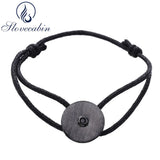 925 Silver Rope Bracelets Women Charms Adjustable Rope Bracelets 925 Jewelry