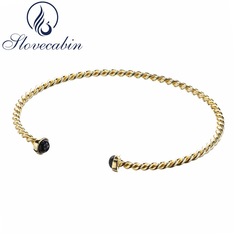 Adjustable 925 Sterling Silver Bracelets Bangles For Women