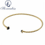 Adjustable 925 Sterling Silver Bracelets Bangles For Women