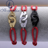 Adjustable 925 Silver Handcuff Bracelet For Women Sterling
