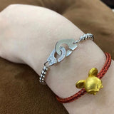 925 Sterling Silver Handcuff Bracelets Menottes Women Fine Jewelry