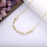 925 Silver Square CZ Choker Necklace High Femme Gift