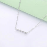 925 Sterling Silver Heart Love Pendant Necklace with Long Chain