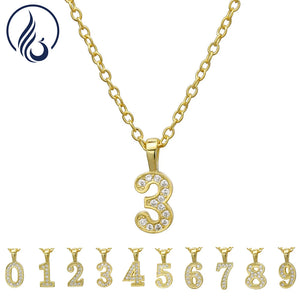 925 Silver Lucky Number 8 Pendant Choker Necklace With Clear CZ