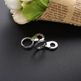 925 Silver Handcuff Keychain Menotte Style Jewelry