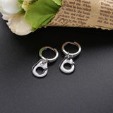925 Silver Handcuff Keychain Menotte Style Jewelry